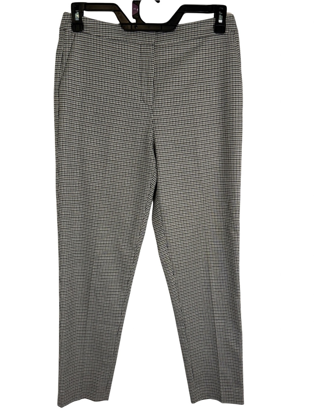 3/$20 Halogen Black & White Mini Plaid Dress Pants Size 8